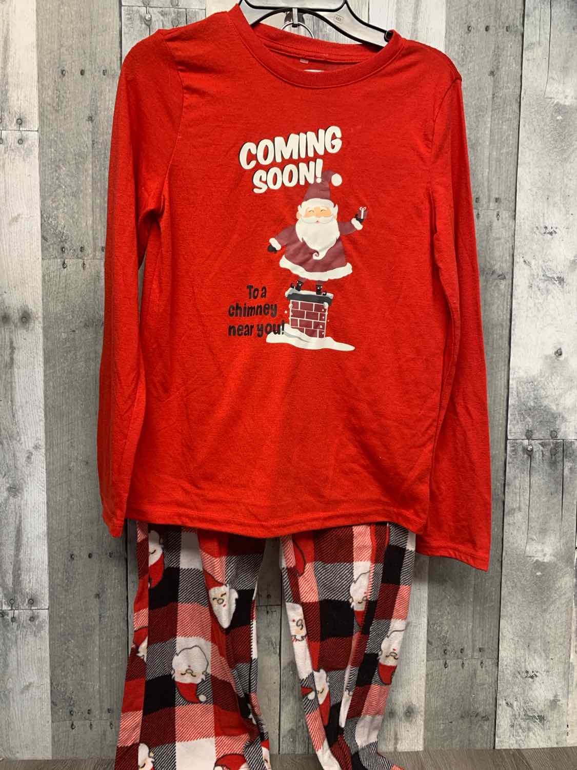 Size 12 Red/Black Holiday Brands 2pc PJs