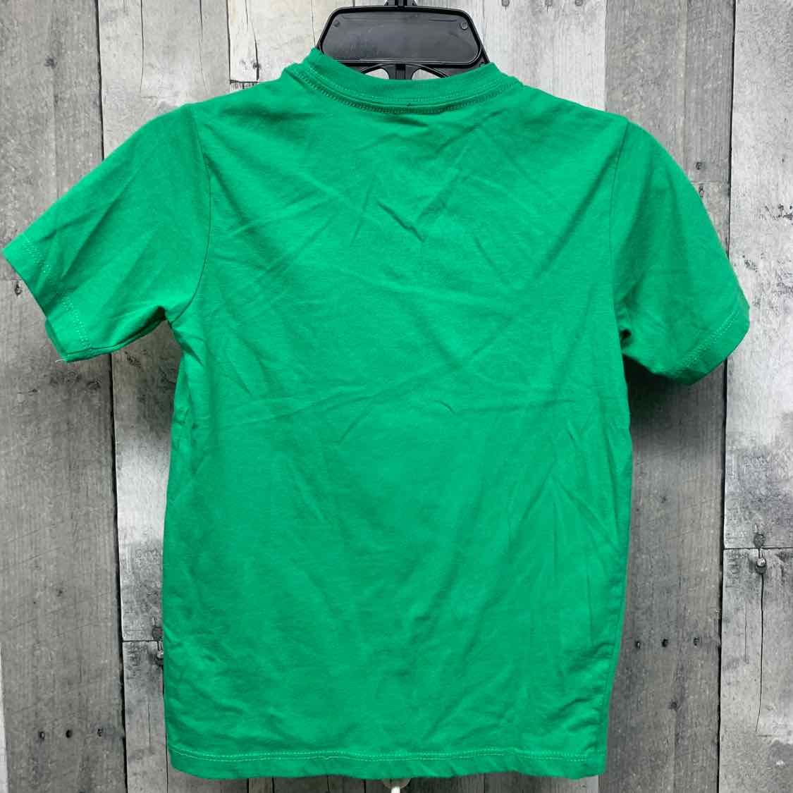 Size 6/7 Green Graphic Holiday Brands T Shirt