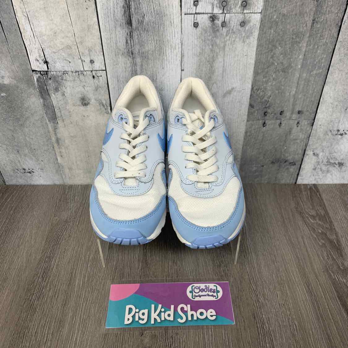 Size 3 Blue/White Sport Brand Sneakers