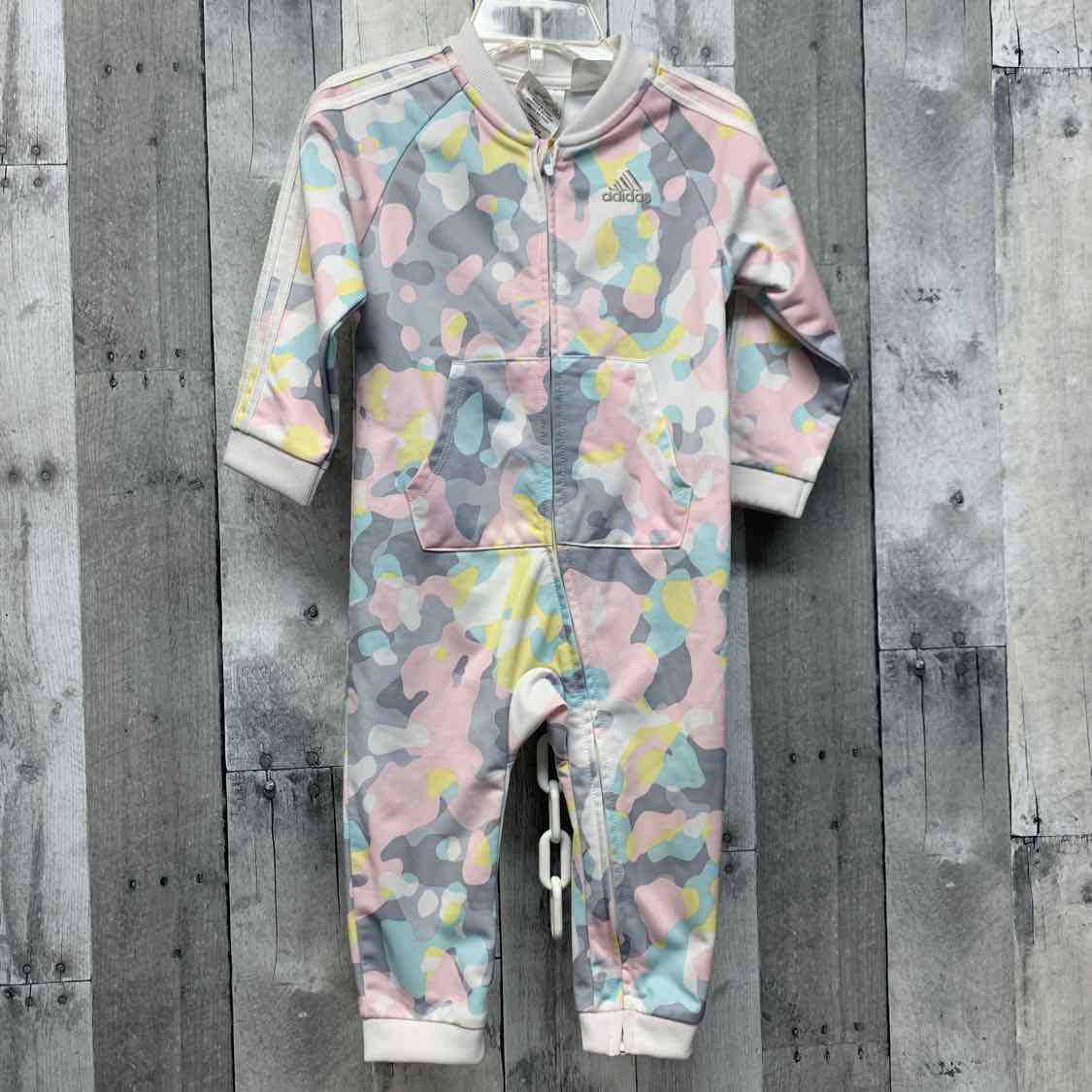 Size 18 Months White/Pink Sport Brand Light Jacket