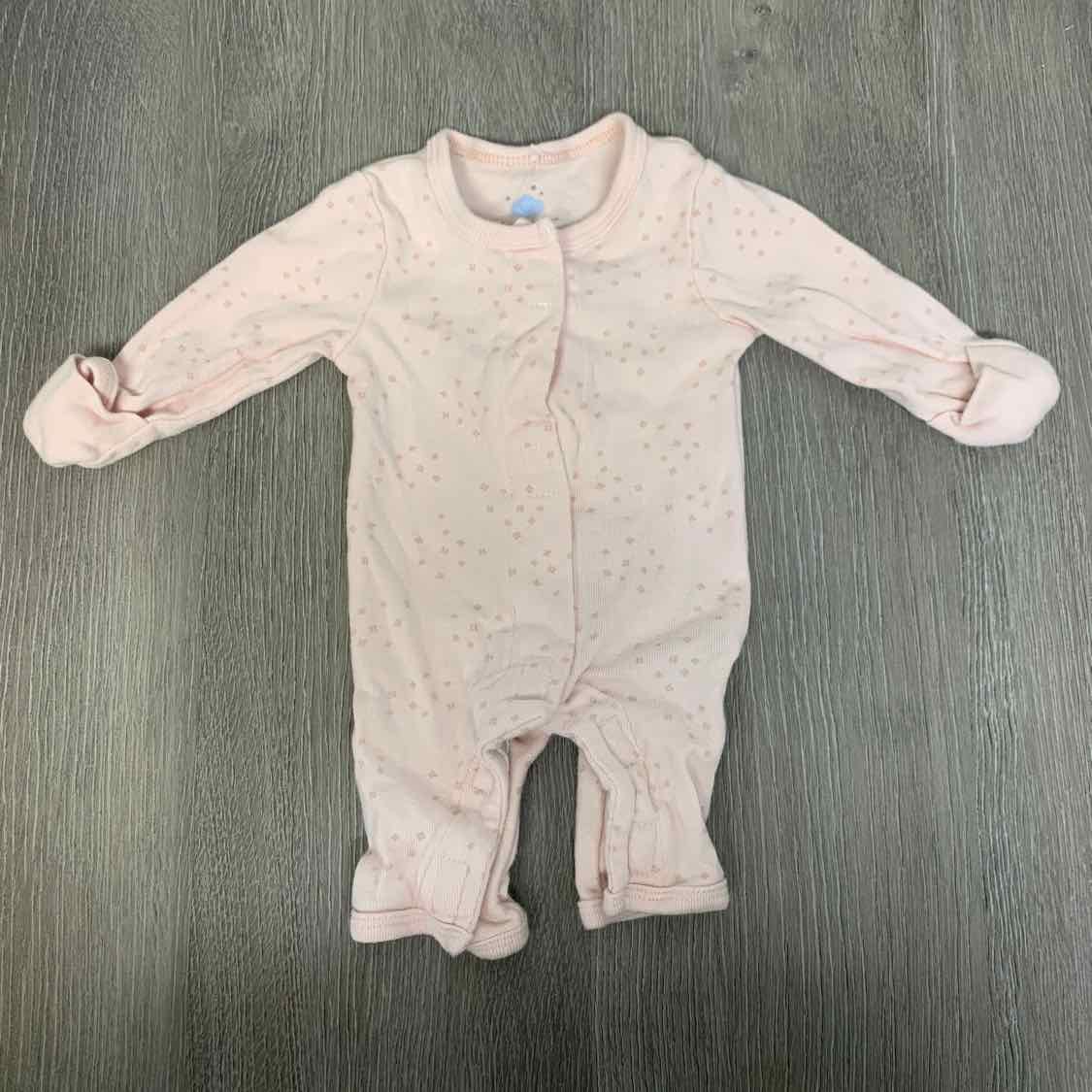 Size Preemie Pink Cloud Island Romper