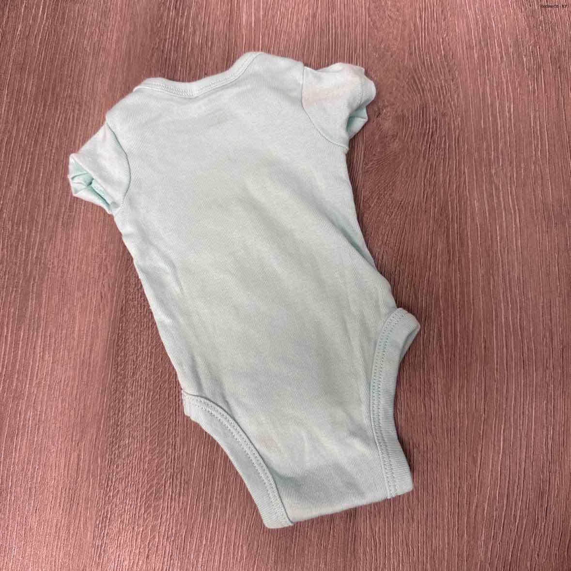 Size Preemie Blue Graphic Gerber Bodysuit