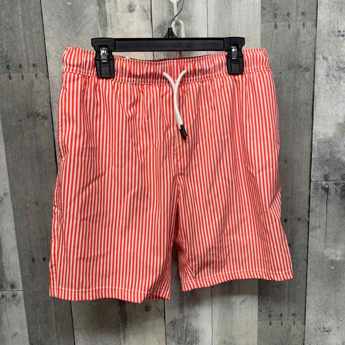 Size 14/16 Red/White B Brand Swim Trunks