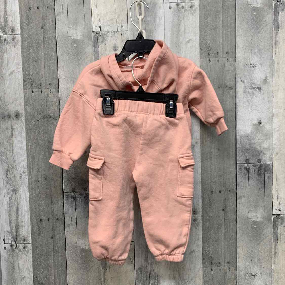 Size 18 Months Pink Graphic Carter's Sweats - 2pc