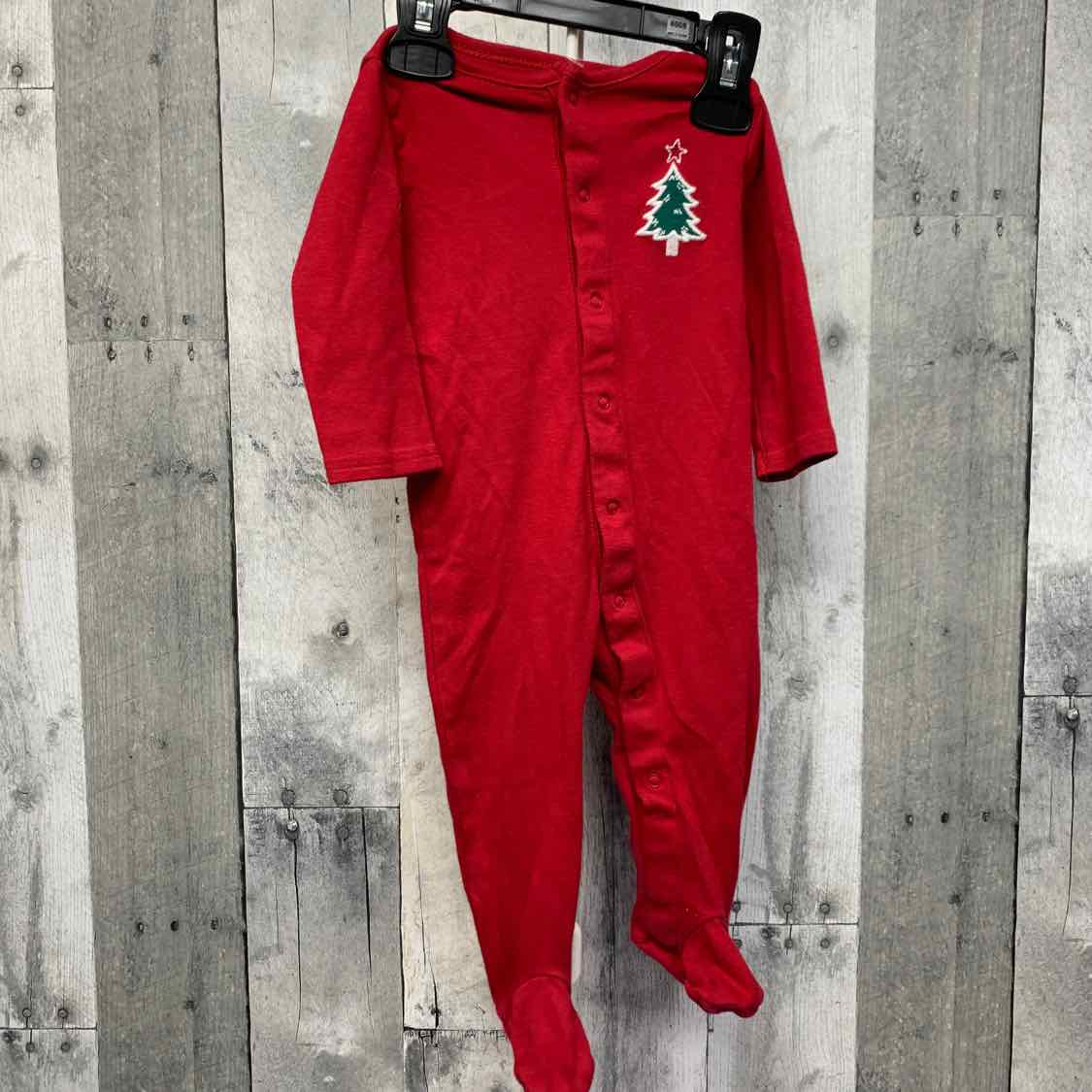 Size 3-6 Months Red Children's Place Footy PJs