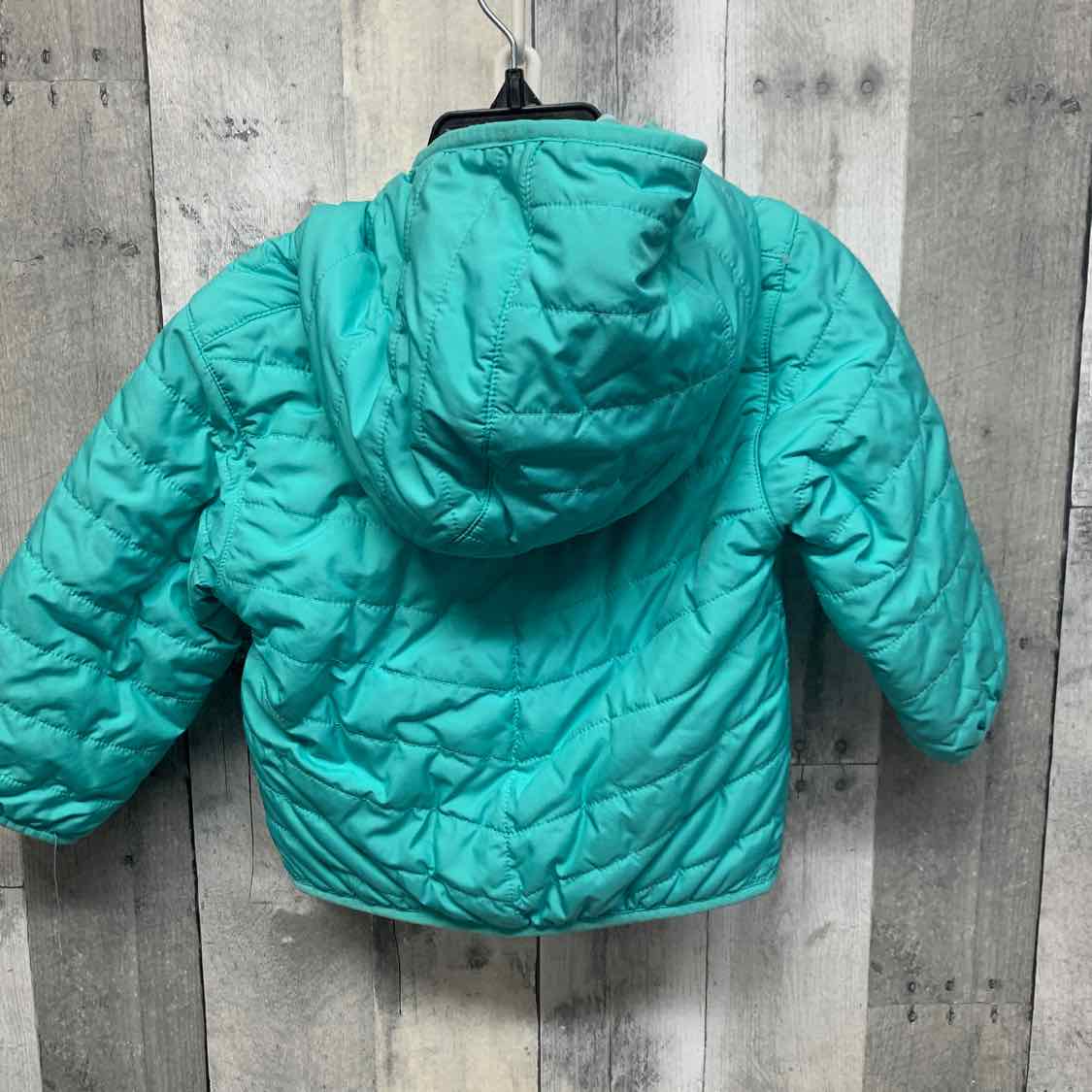 Size 2T Mint/Pink Columbia Sportswear Heavy Jacket