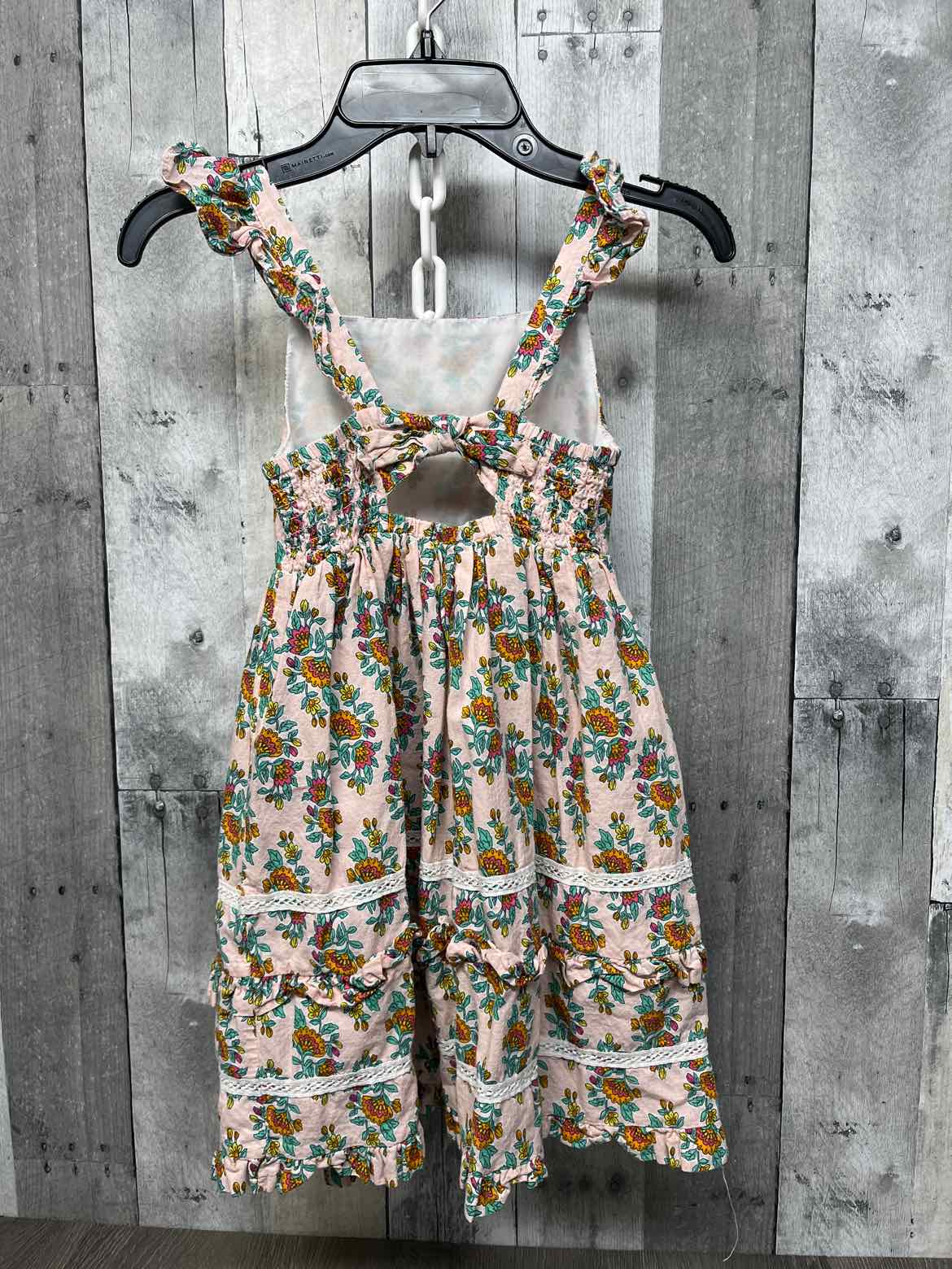 Size 6 Pink Print B Brand Dress