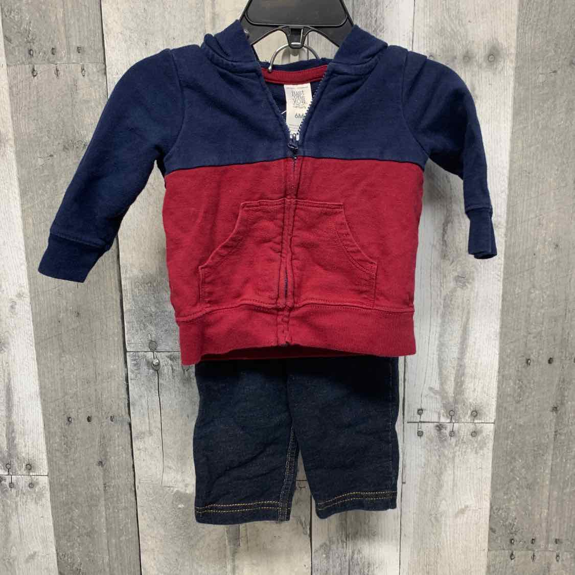 Size 6 Months Denim/Navy Just One You Jacket/Pants
