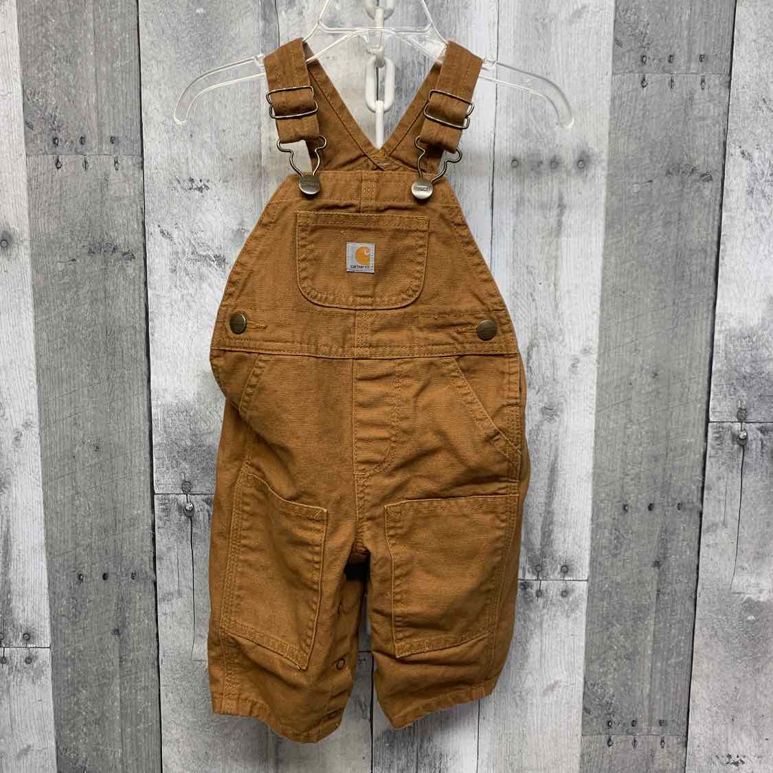 Size 6 Months Light Brown Carhartt Overalls