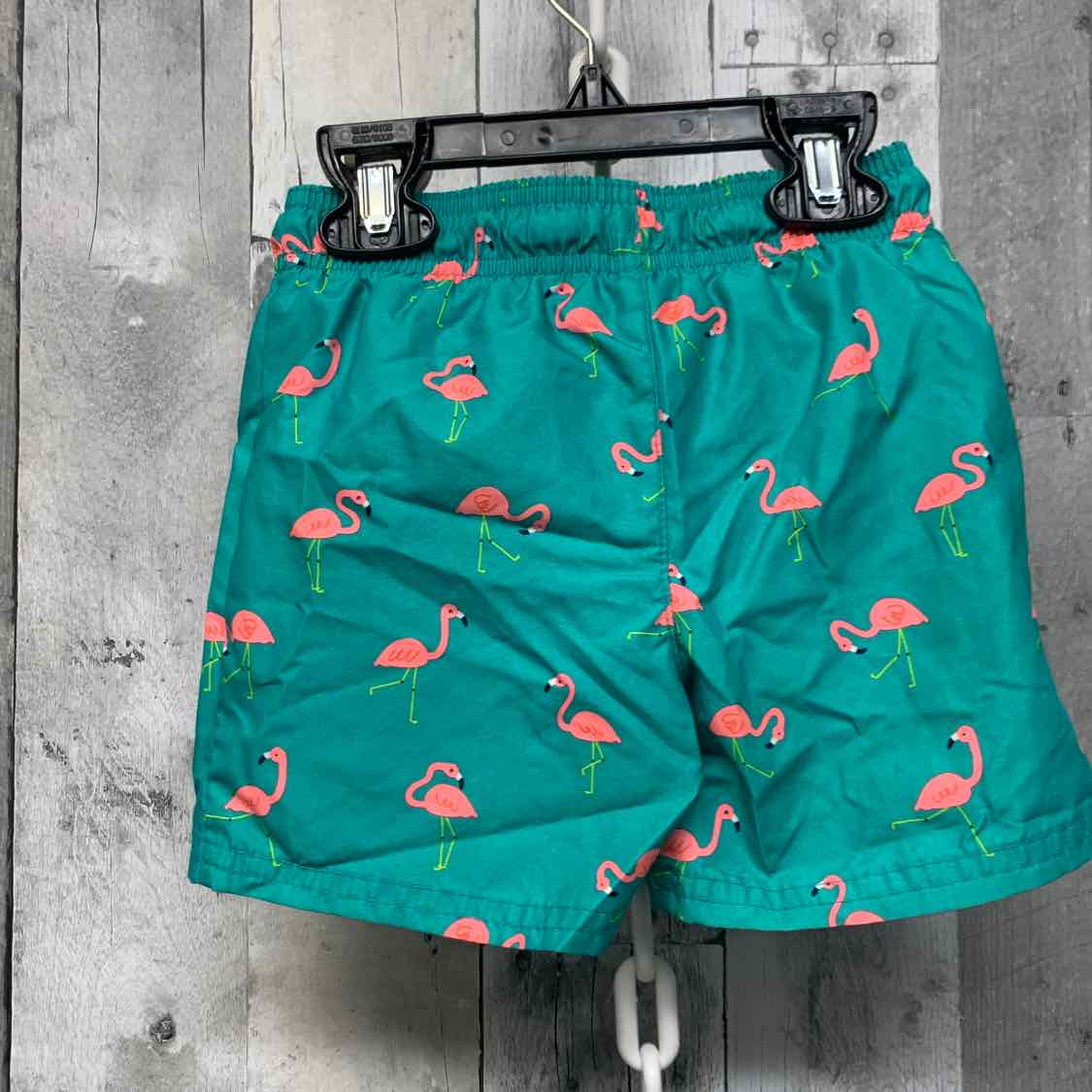 Size 2T Green Print Cat & Jack Swim Trunks