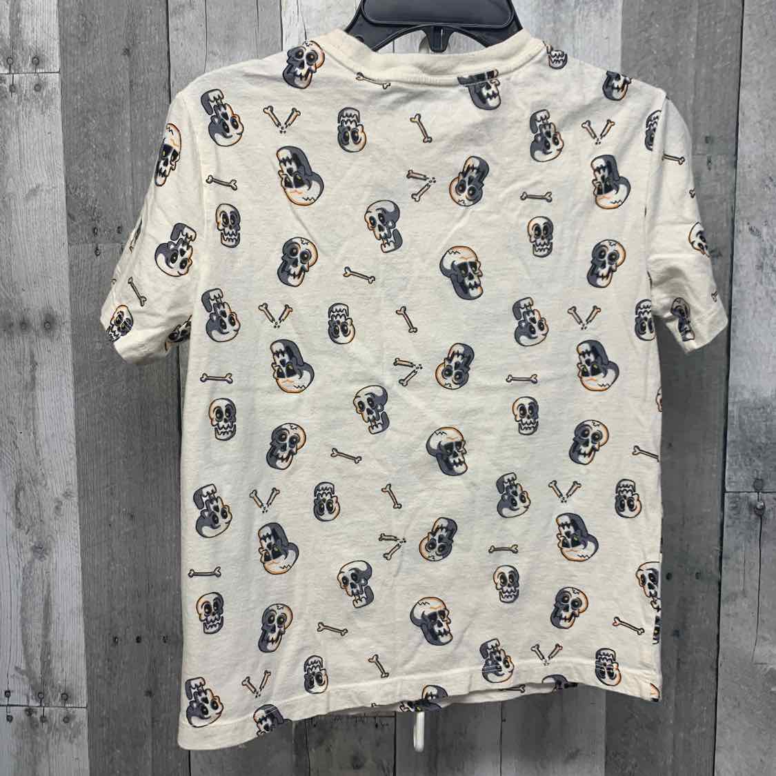 Size 8 White Graphic Old Navy T Shirt