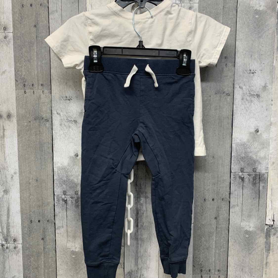 Size 4T Gray/White B Brand Shirt/Pants