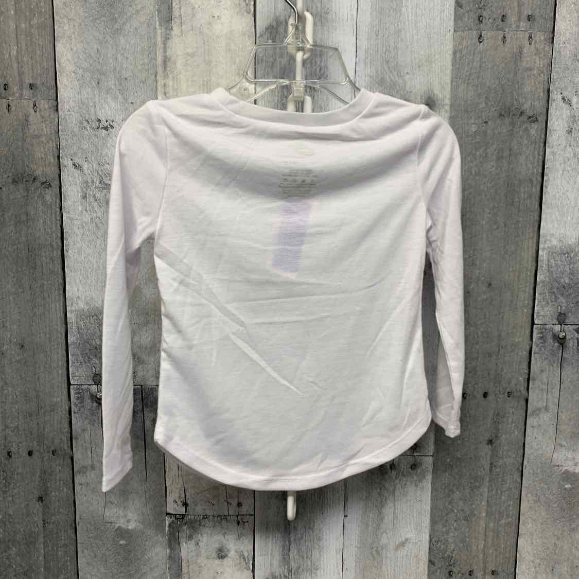 Size 24 Months White/Pink Sport Brand Long Sleeve Shirt