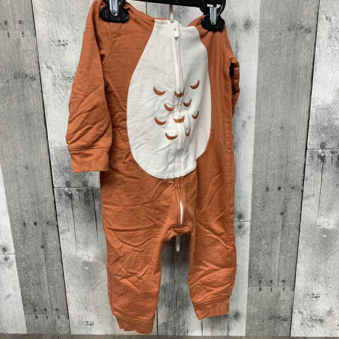 Size 12 Months Brown/White Just One You Romper