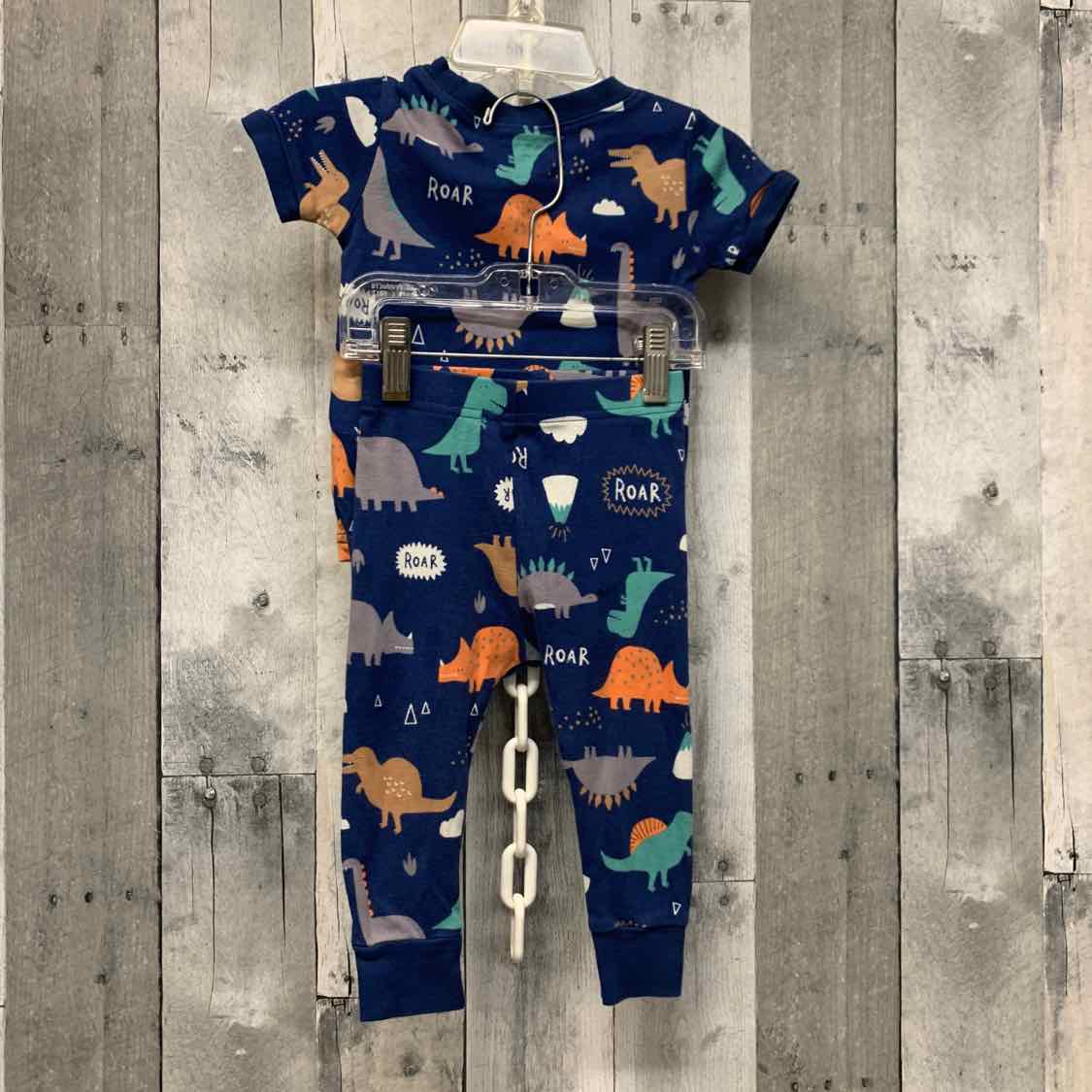 Size 12-18 Months Navy Print Old Navy 2pc PJs