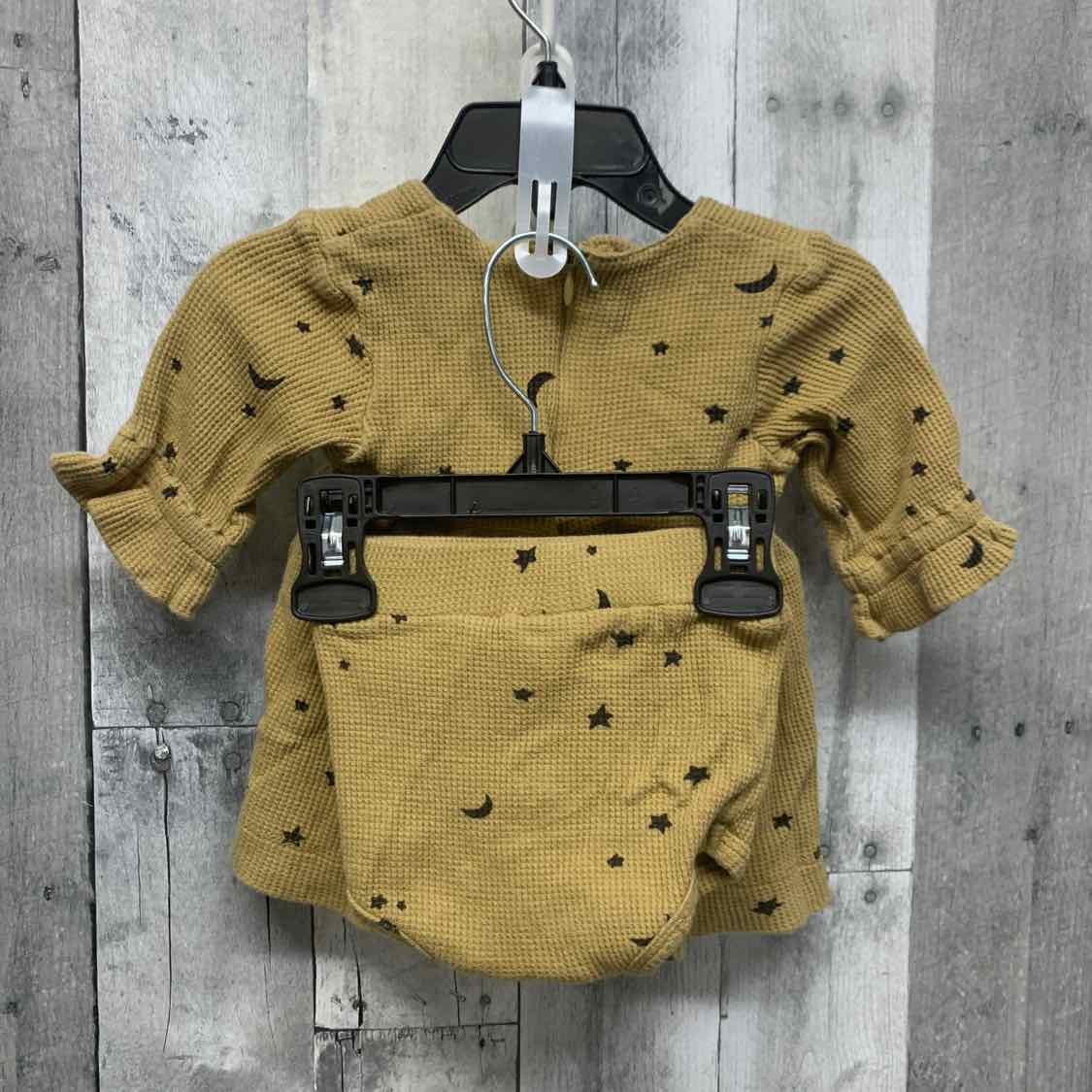 Size 3-6 Months Tan/Black Kate Quinn 2pc Dress