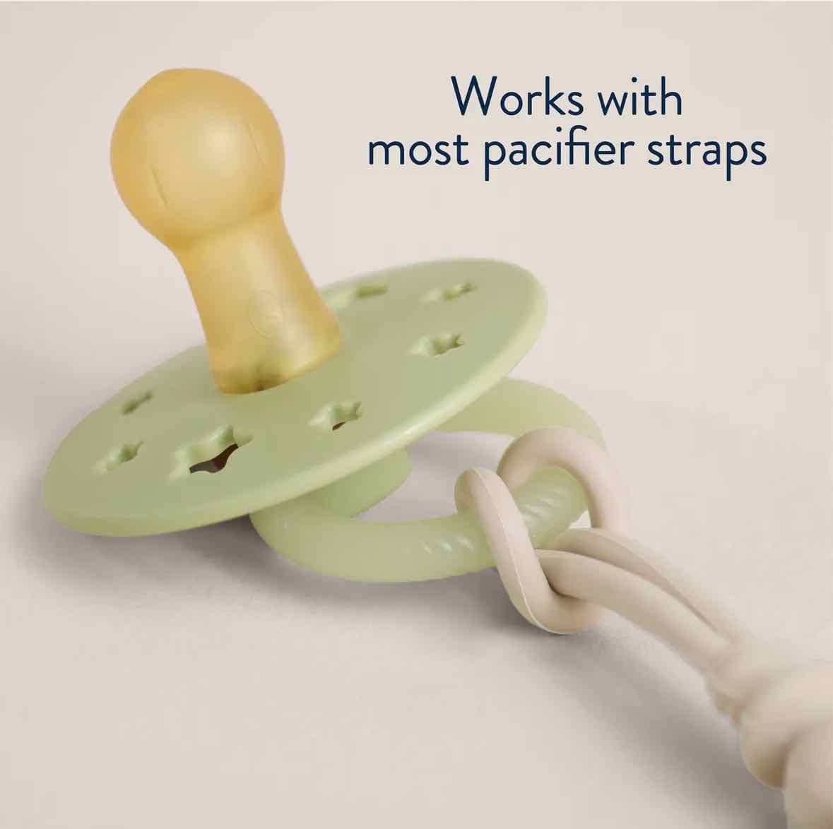 Itzy Ritzy Natural Rubber Pacifier 6-18m - More Options - OodlesCB
