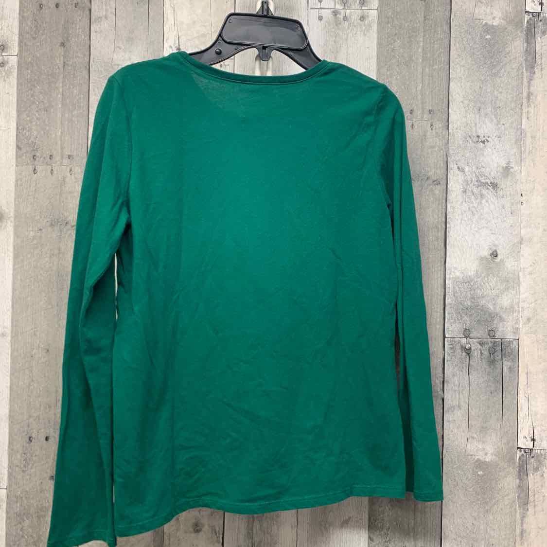 Size 14 Green Graphic Children's Place Long Sleeve Shirt