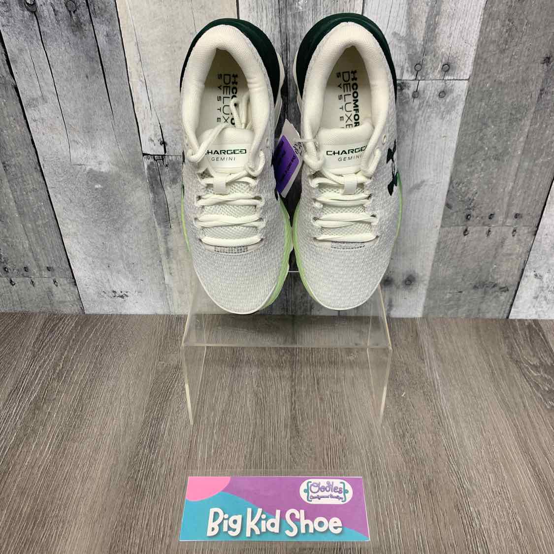 Size 4 Green Sport Brand Sneakers