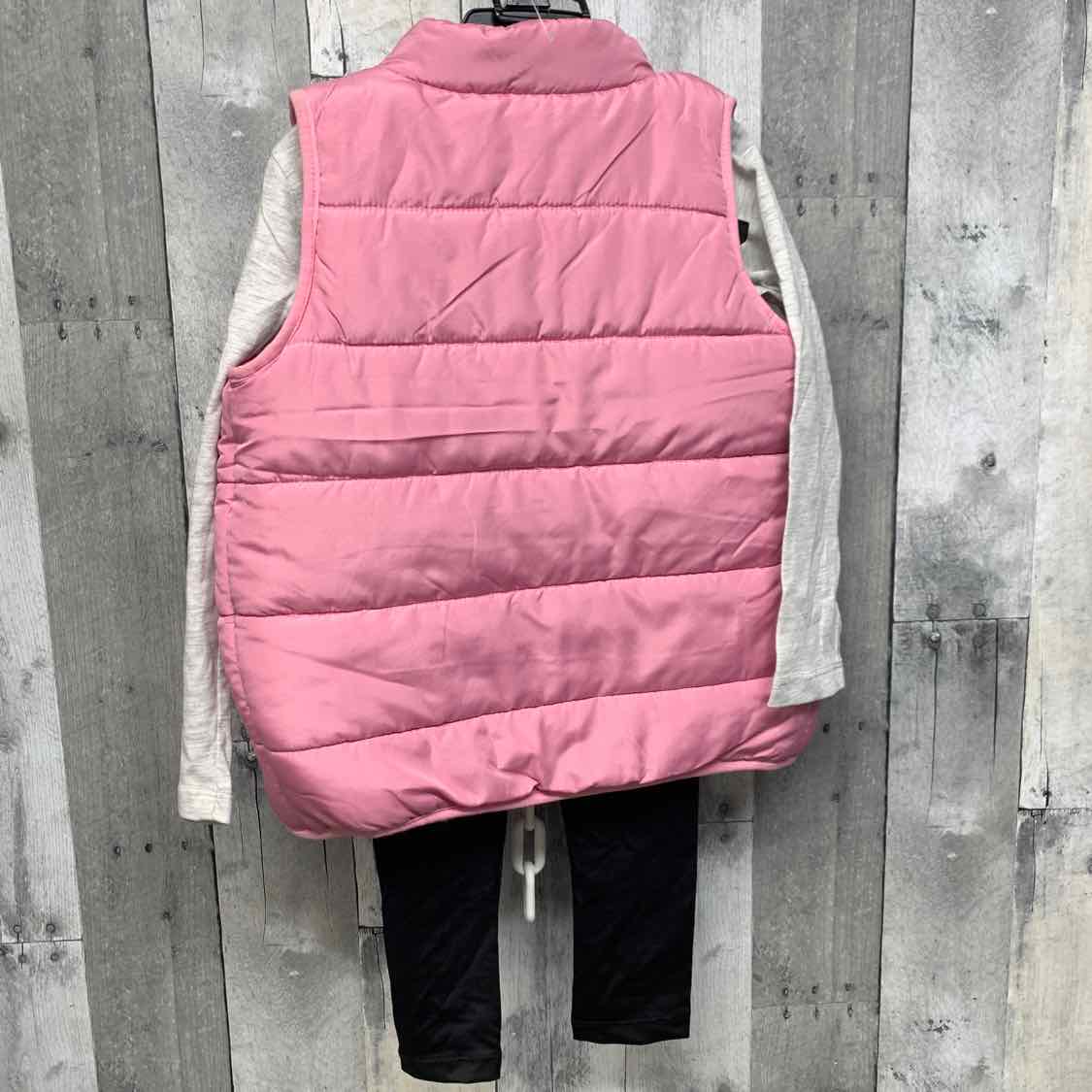 Size XXSmall Gray/Pink Puma Shirt/Leggings