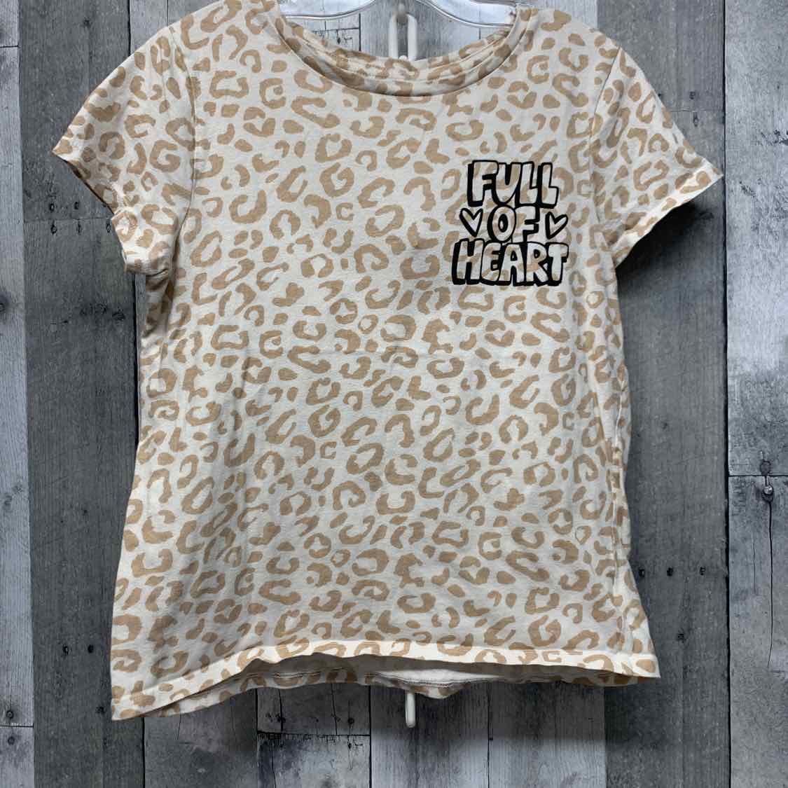 Size 14/16 White/Tan Old Navy T Shirt