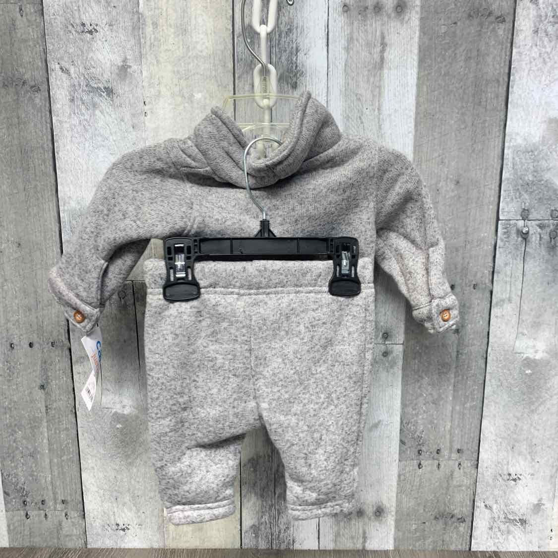 Size 3 Months Gray Just One You Jacket/Pants