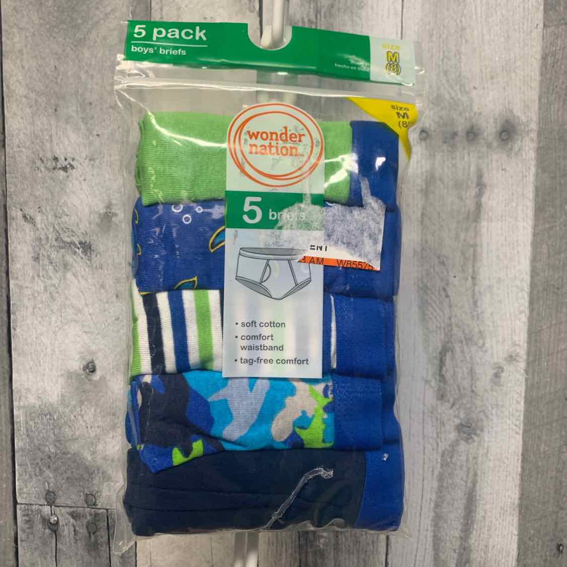 Size 8 Blue/Green Wonder Nation Under Clothes