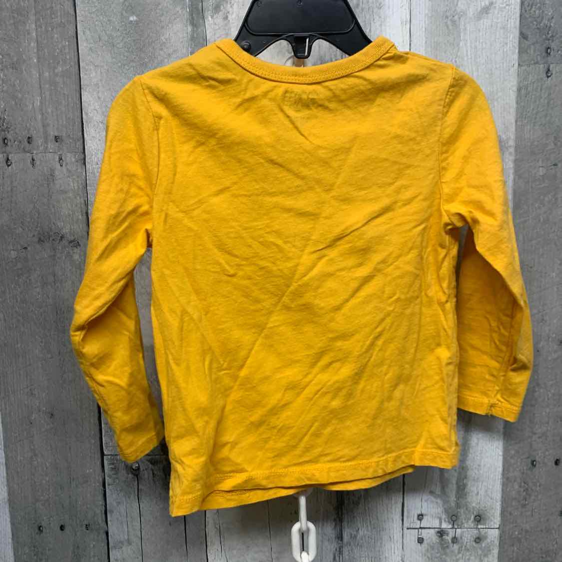 Size 2T Yellow Graphic Children's Place Long Sleeve Shirt