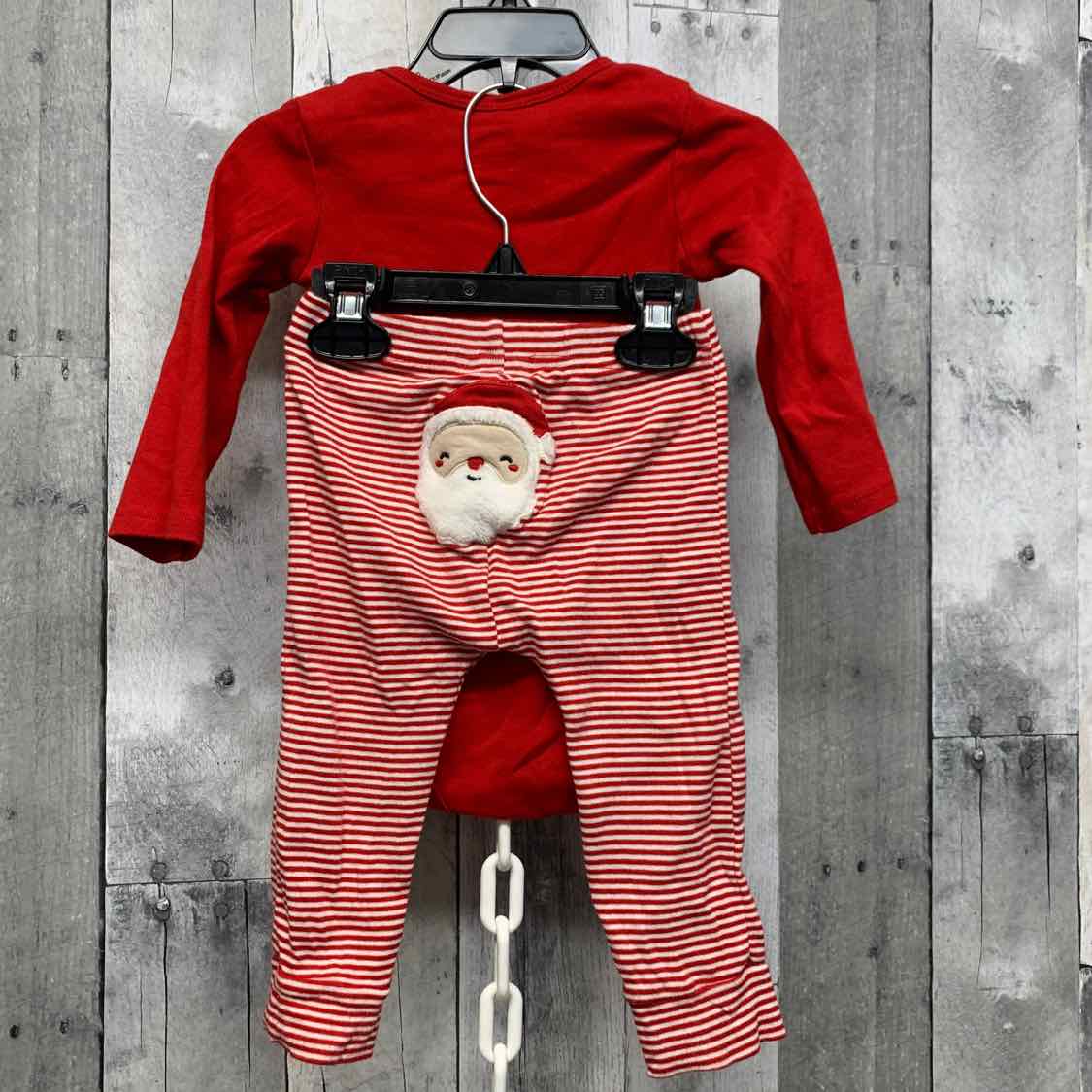Size 12 Months Red/White Carter's Shirt/Pants