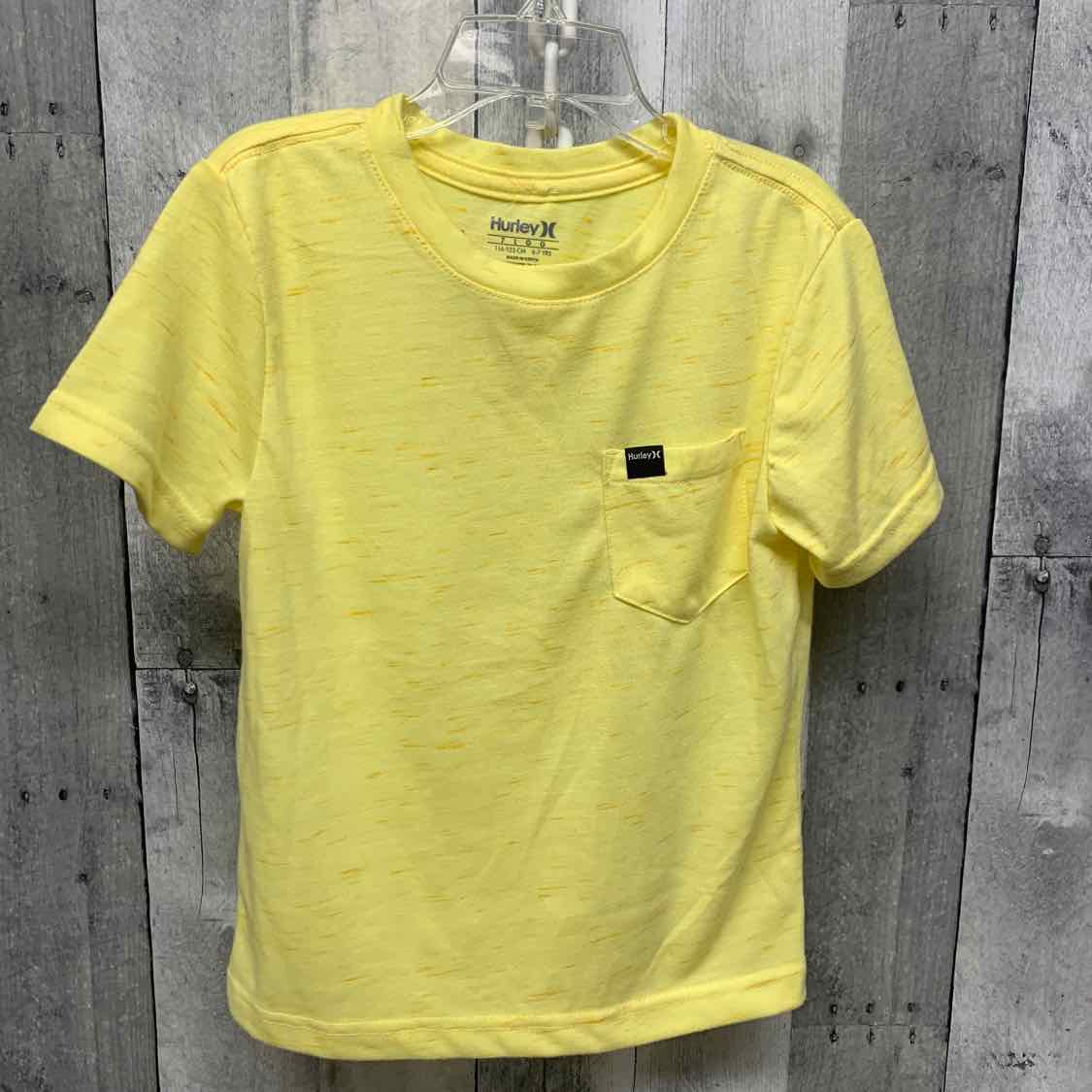 Size 7 Yellow Hurley T Shirt