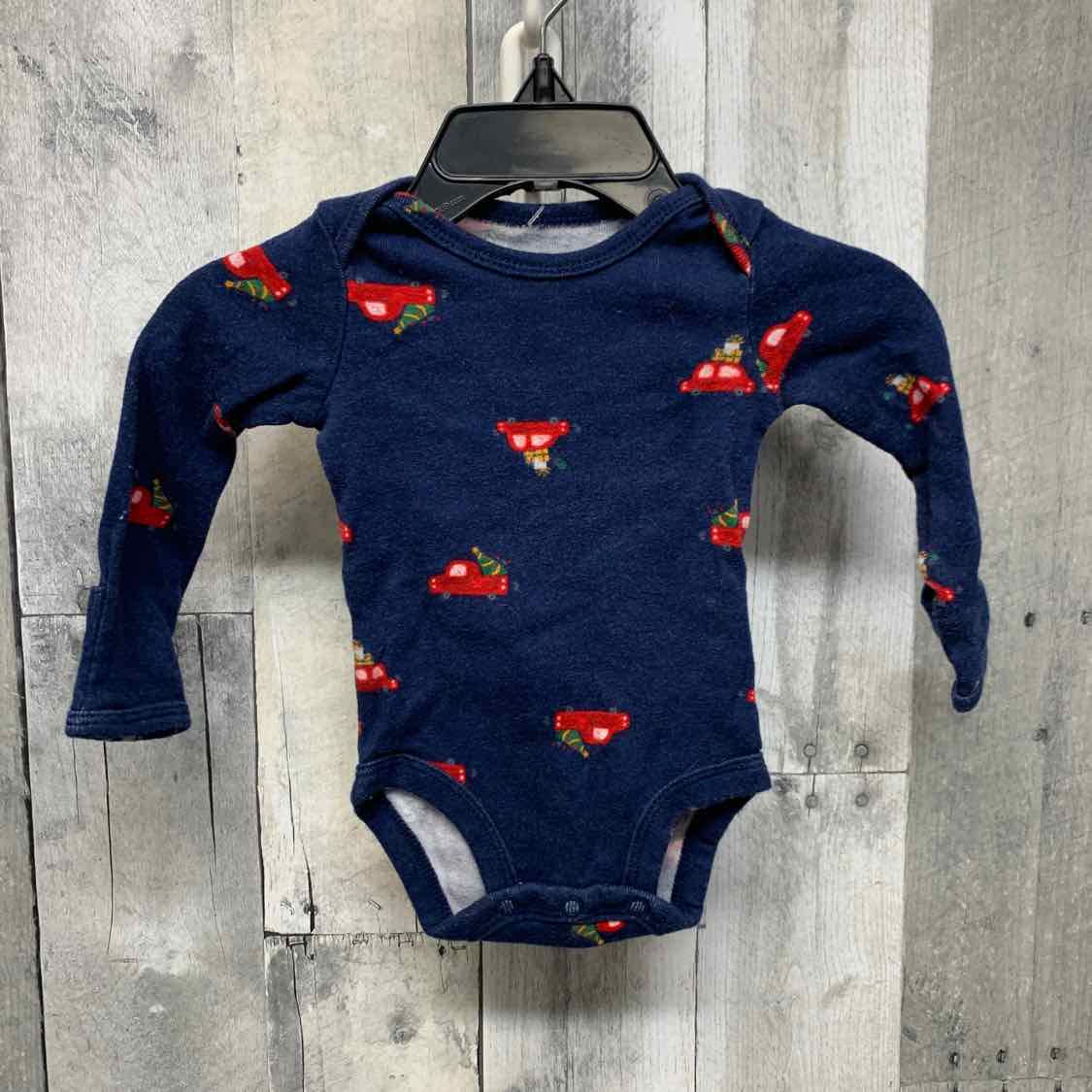 Size Newborn Navy Graphic Carter's Bodysuit