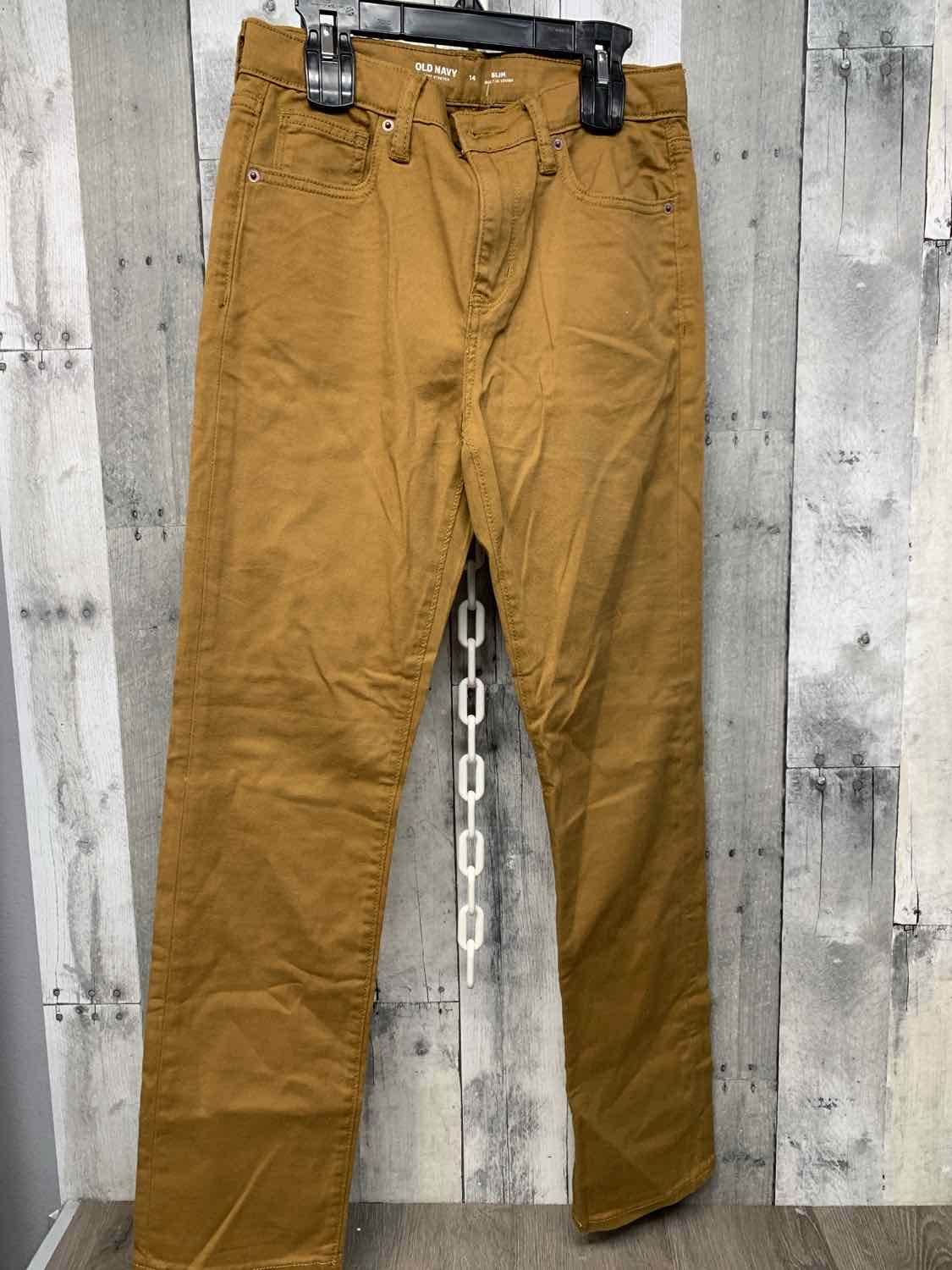 Size 14 Slim Tan Old Navy Pants