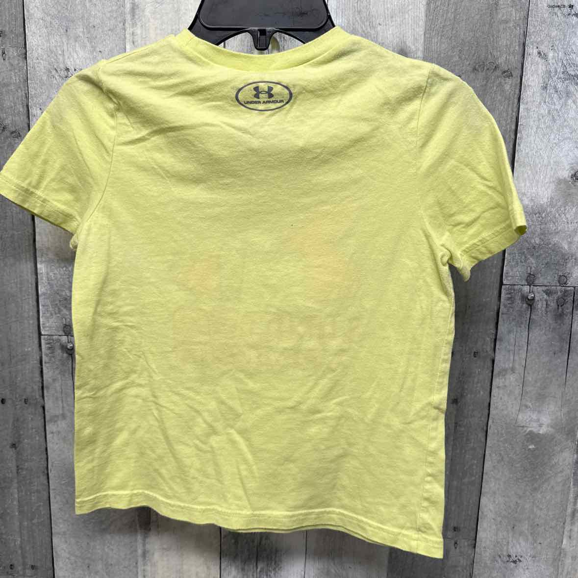 Size 5 Yellow Graphic Sport Brand T Shirt