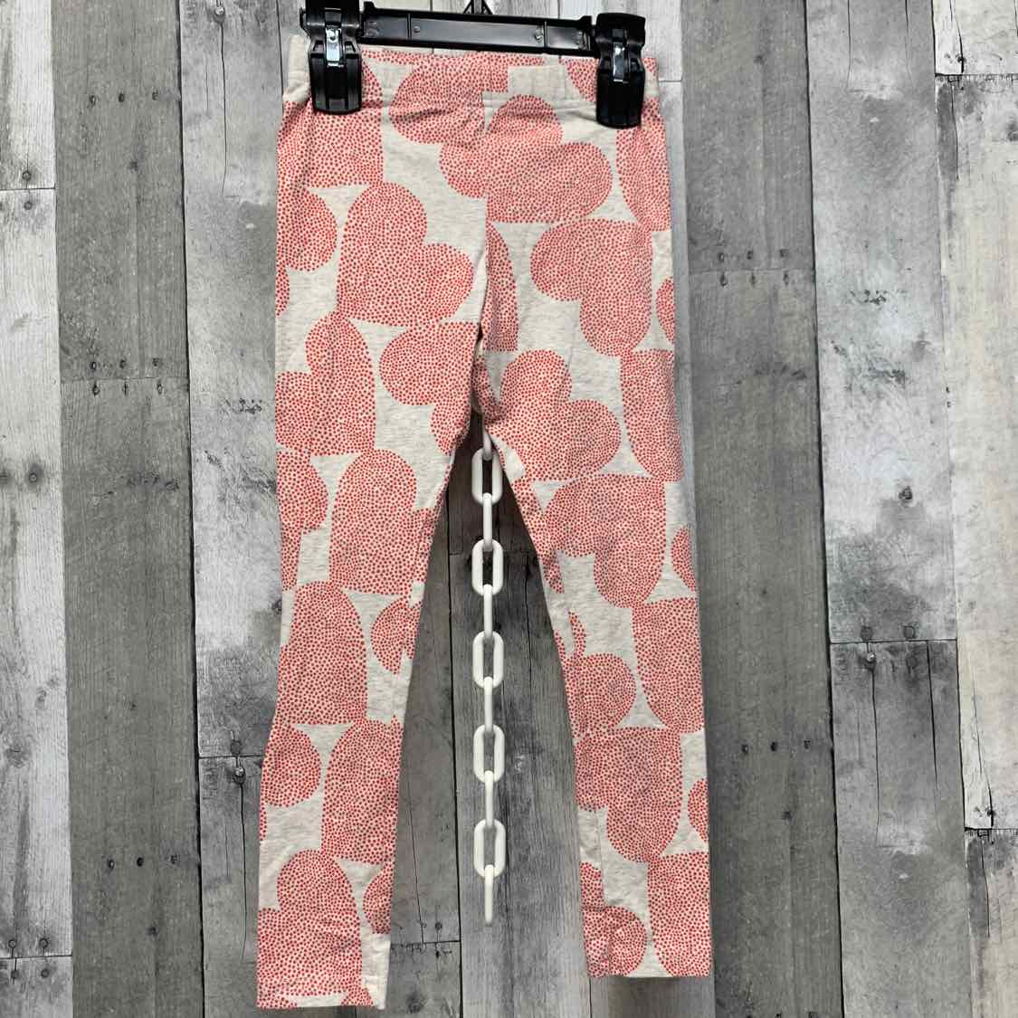 Size 8 Gray/Red Carter's Leggings