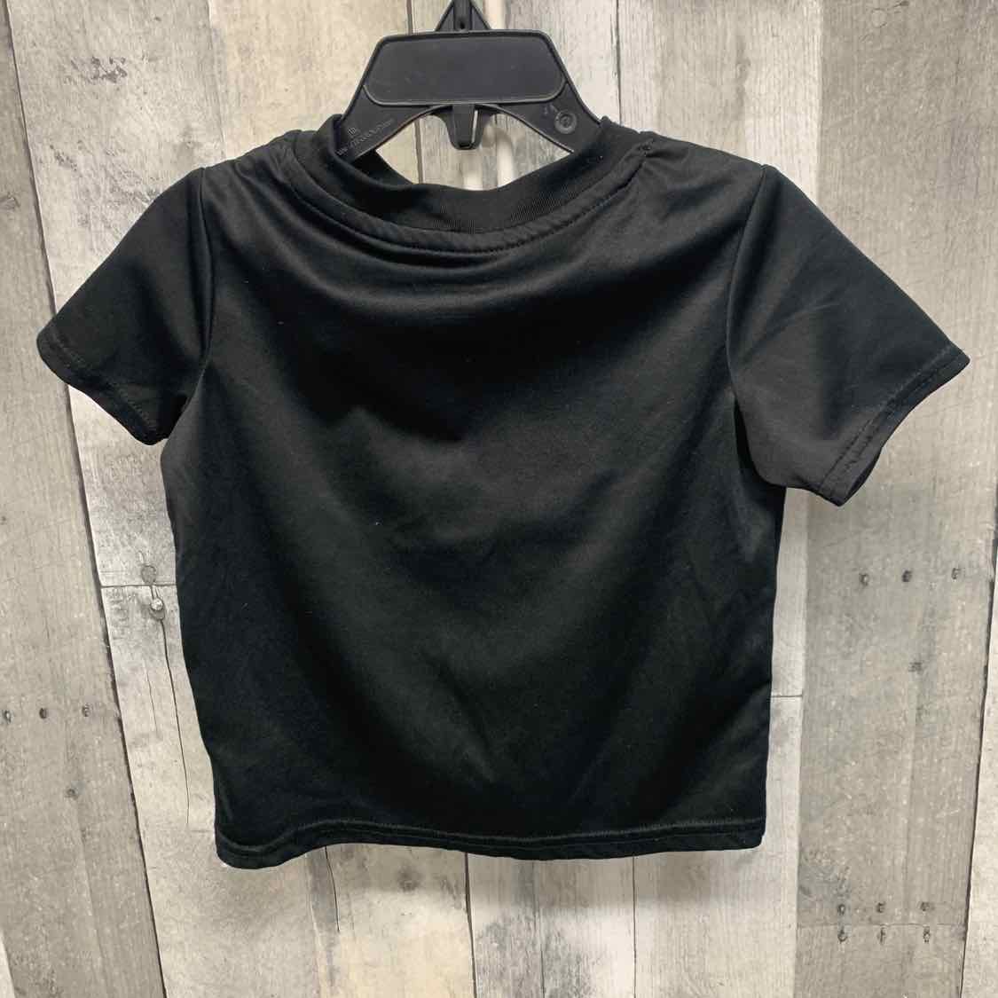 Size 2T Black Graphic Champion T Shirt