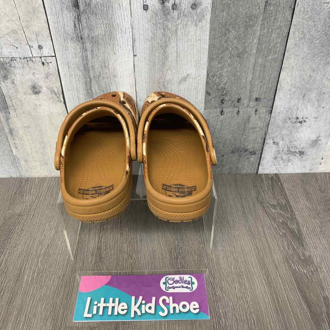 Size 13 Tan/Brown Crocs Water Shoes