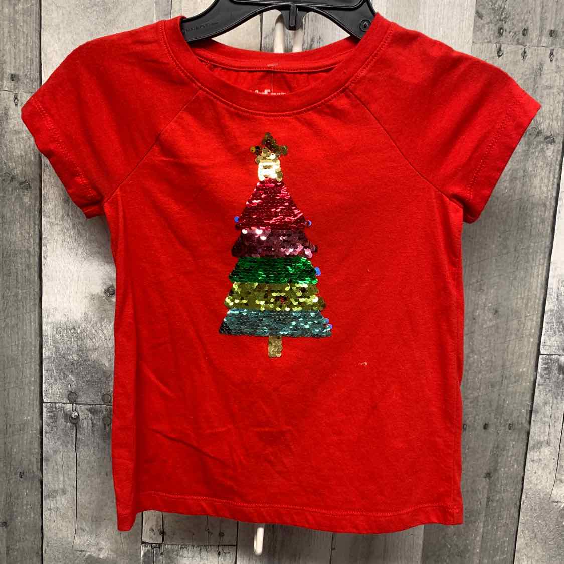 Size 4/5 Red Graphic Cat & Jack Short Sleeve Shirt