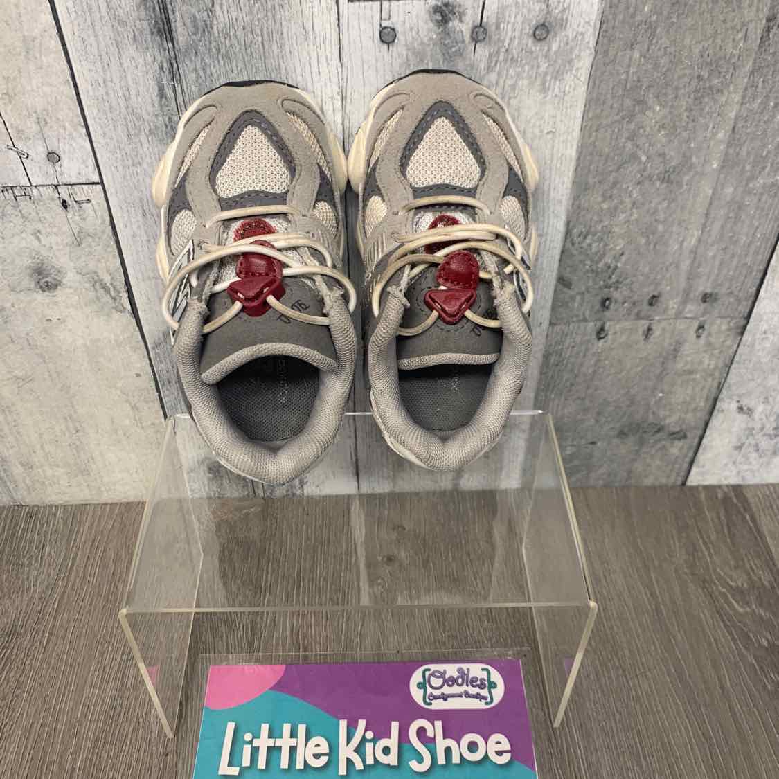 Size 6 Gray/Red New Balance Sneakers