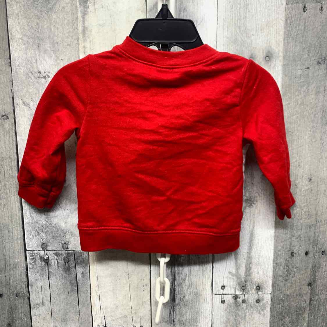 Size 12 Months Red/White Carter's Sweat Shirt