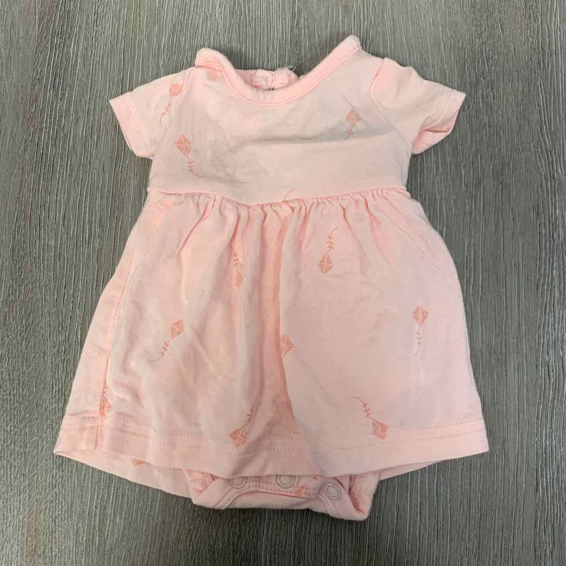 Size Preemie Pink Print Child of Mine Romper