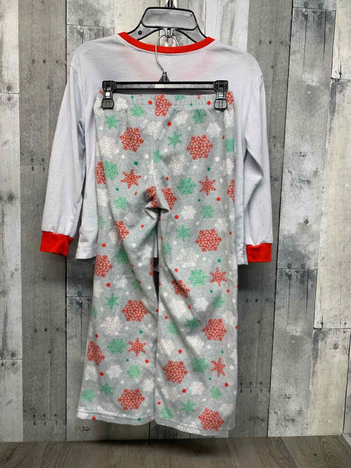 Size 6X Gray/White Holiday Brands 2pc PJs