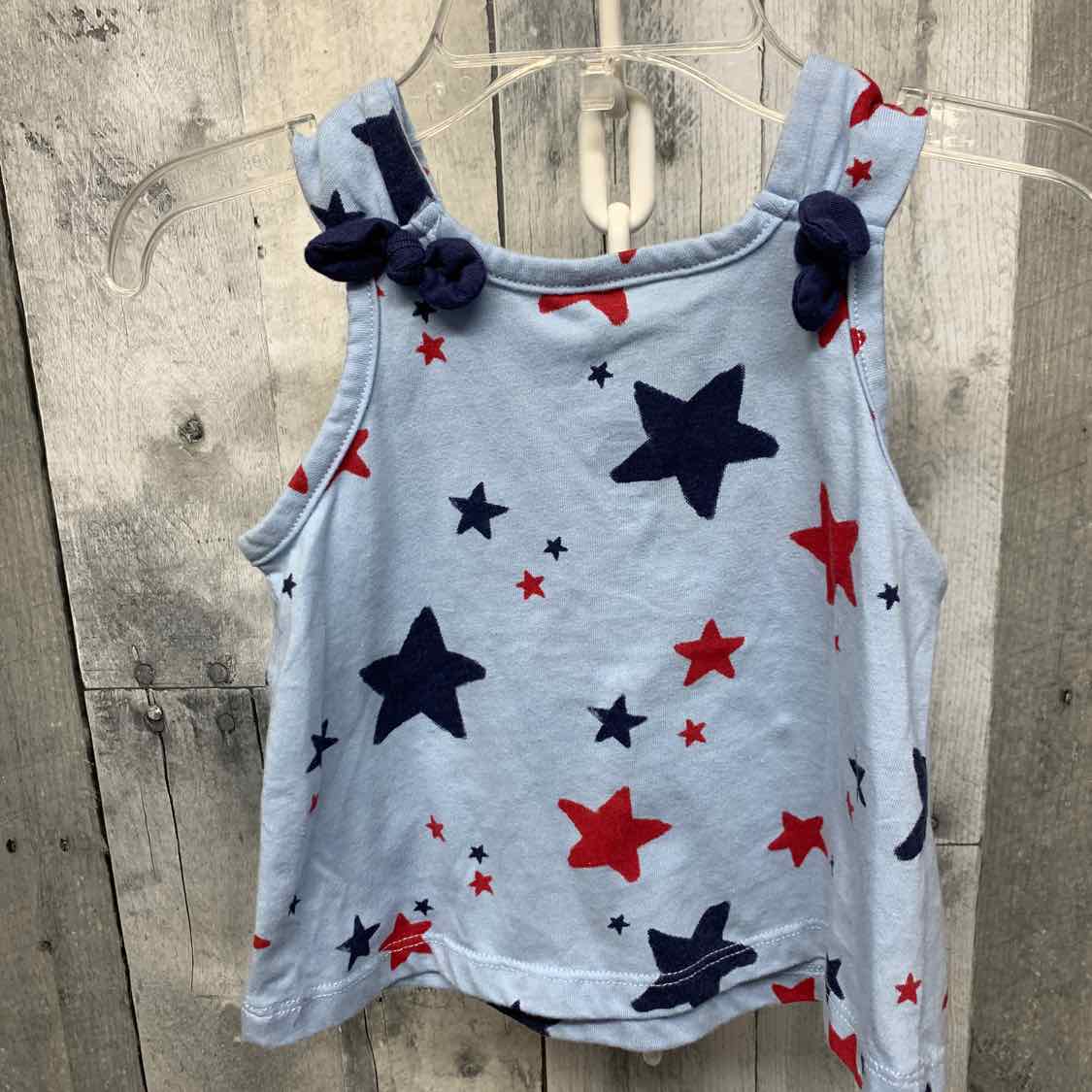 Size 2T Blue Print B Brand Tank Top