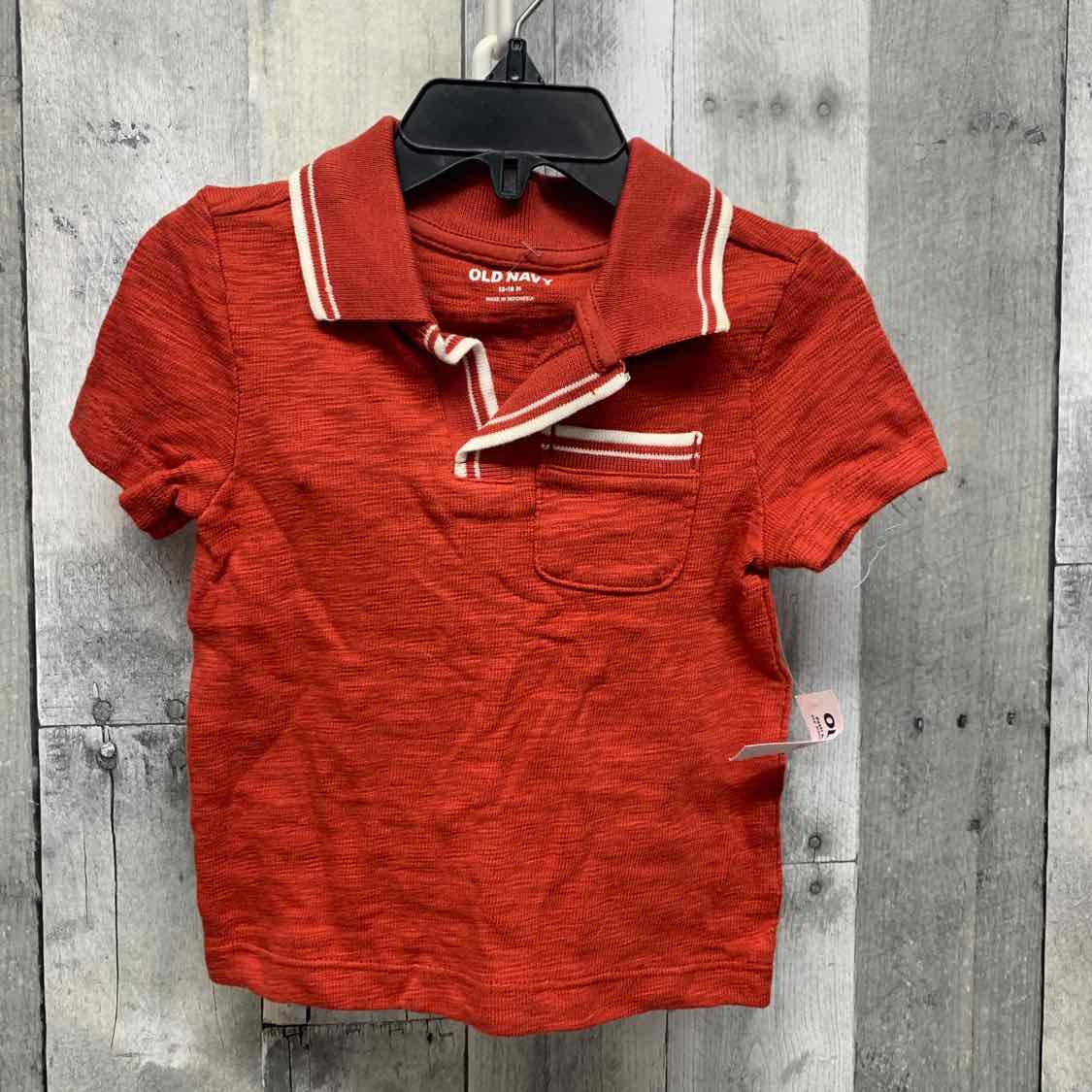 Size 12-18 Months Red Old Navy Polo - OodlesCB