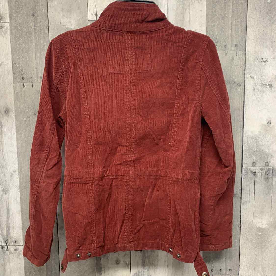 Size Medium Burgundy Mid Brand Light Jacket