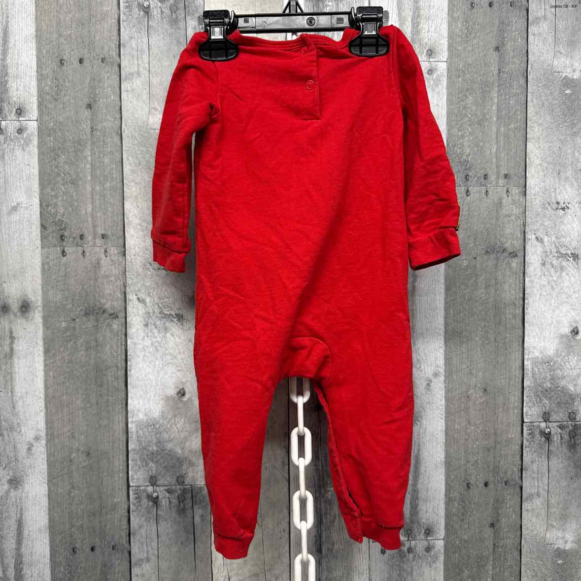 Size 12 Months Red Graphic Dr Seuss Romper
