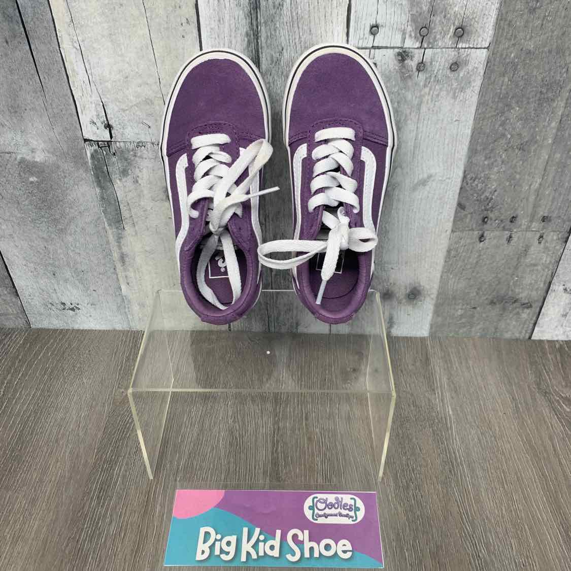 Size 11 Purple/White Vans Sneakers
