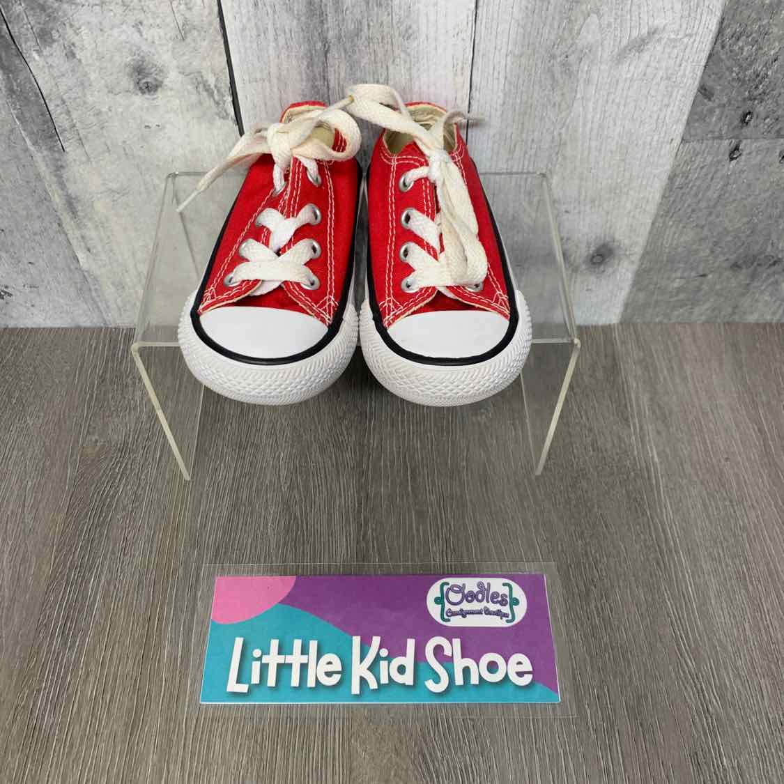 Size 4 Red Converse Sneakers