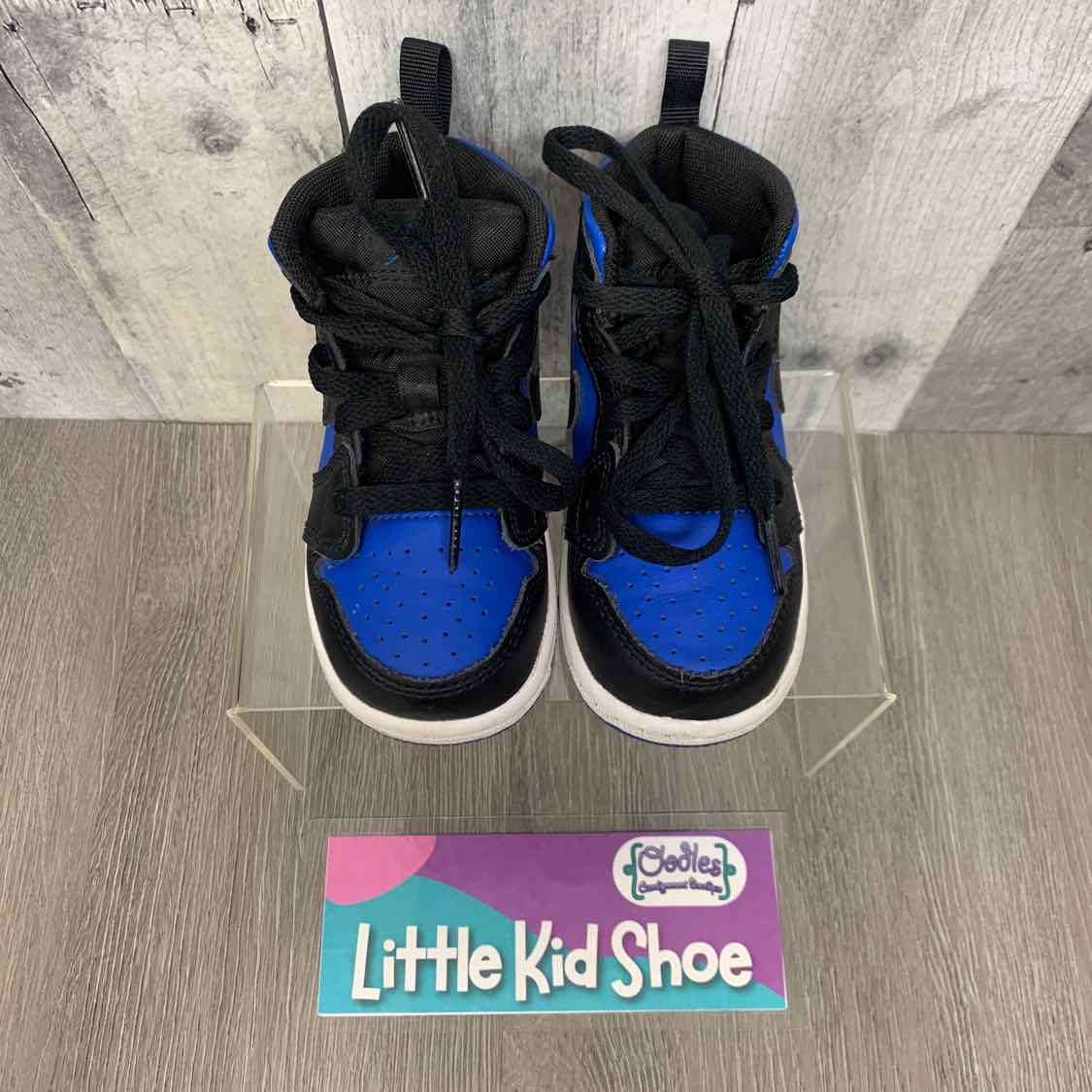 Size 7 Blue/Black Sport Brand Sneakers