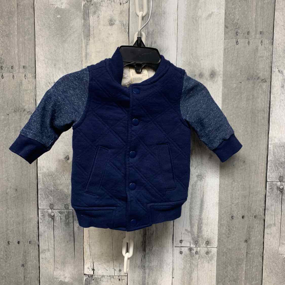 Size 0-3 Months Navy First Impressions Heavy Jacket