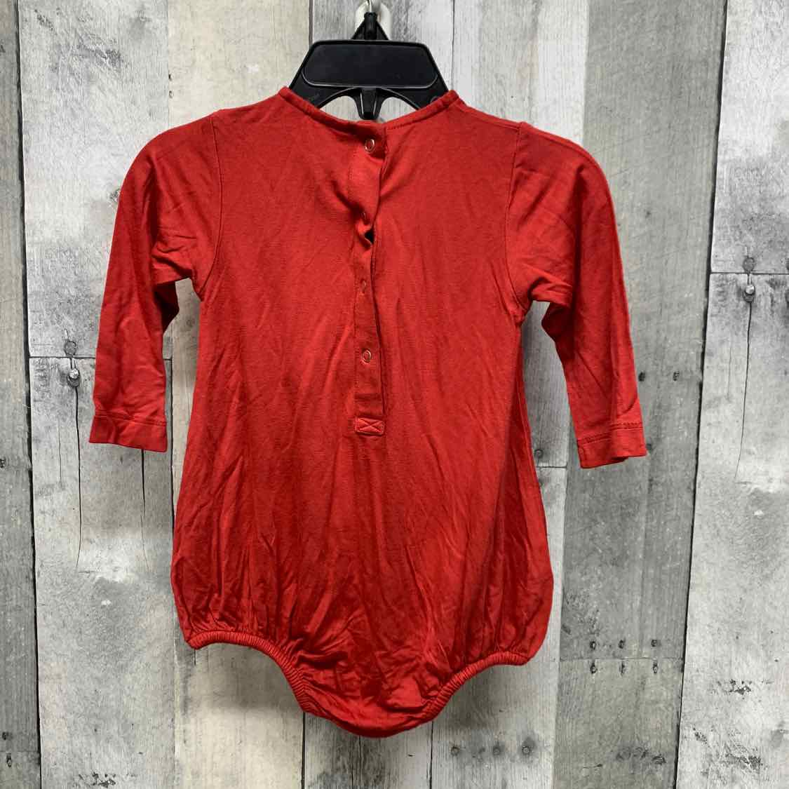 Size 6-12 Months Red Kate Quinn Bodysuit